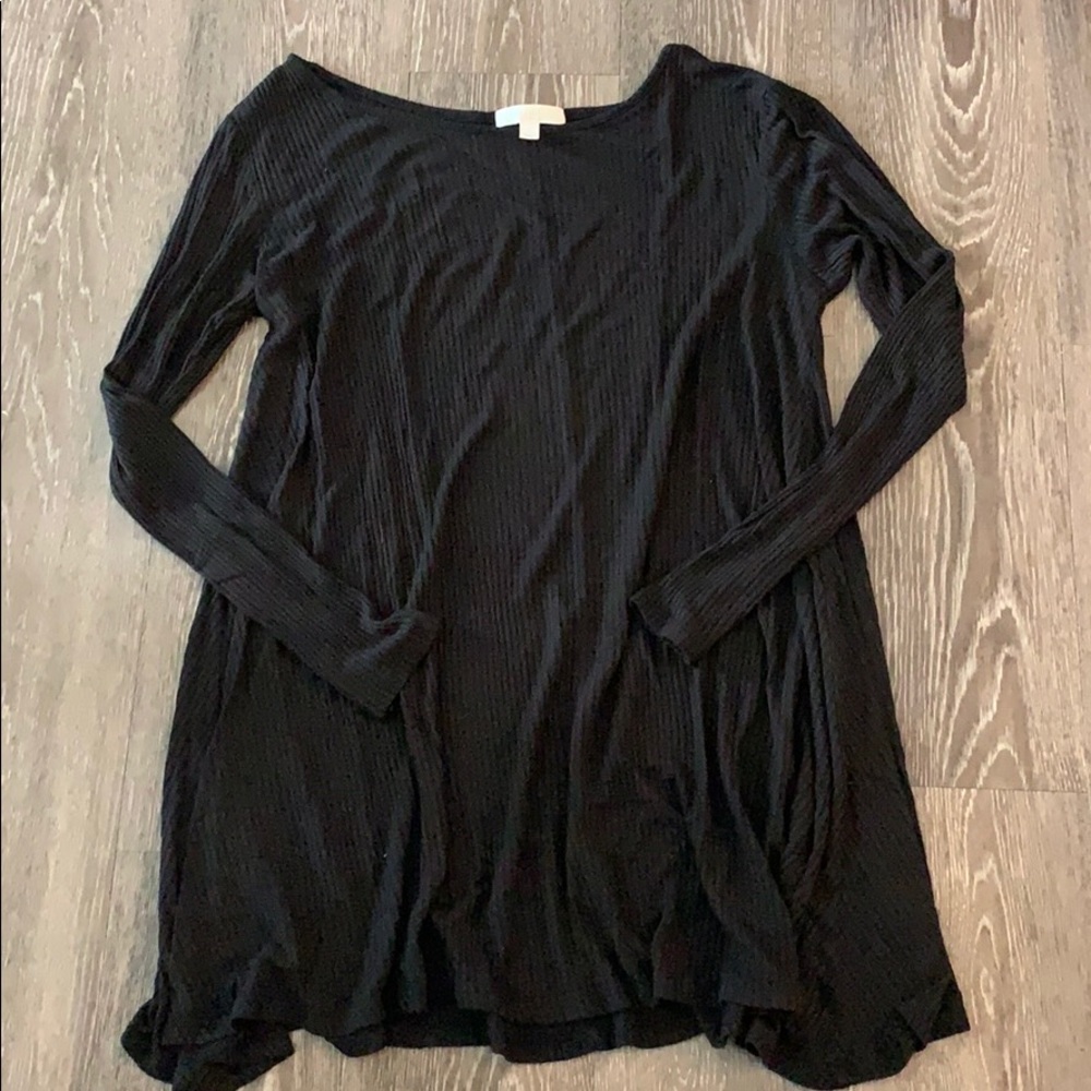 Flowy Black Tunic
